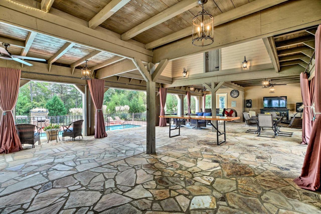 Lake Allatoona Area Studio With Pool And Views! カータースビル エクステリア 写真